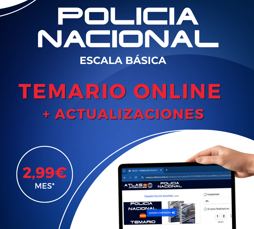 TEMARIO POLICIA NACIONAL Y ACTUALIZACIONES